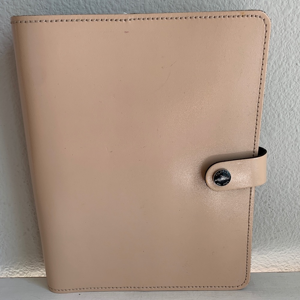 Filofax a5 nude planner